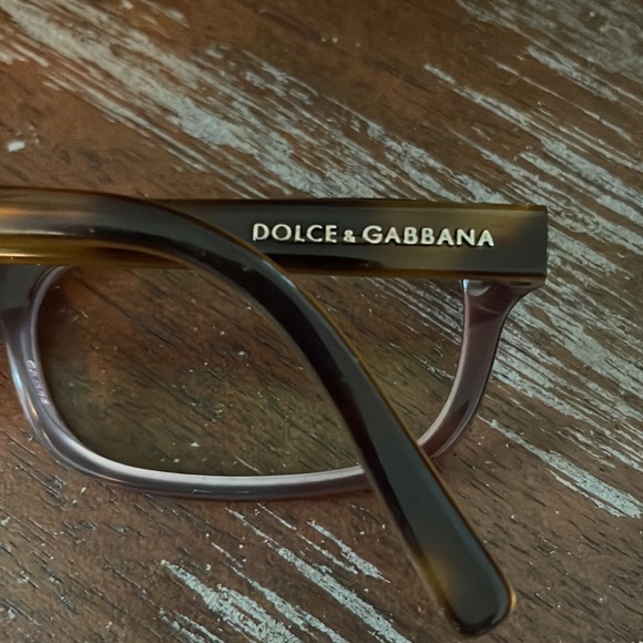 Dolce & Gabbana DG 3084 1659 brown tortoise rectangular eyeglasses with case - Picture 4 of 16
